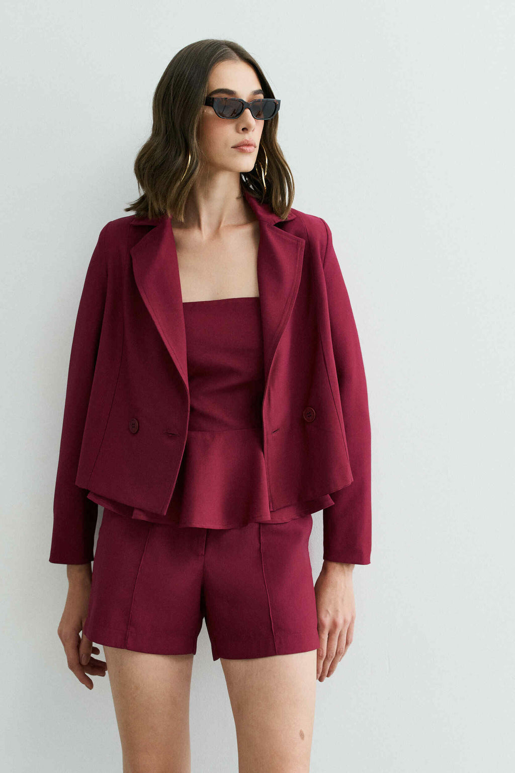 Blusa Peplum Tomara Que Caia