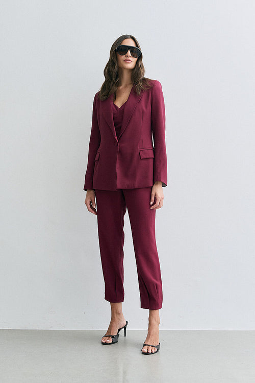 Blazer Bordô
