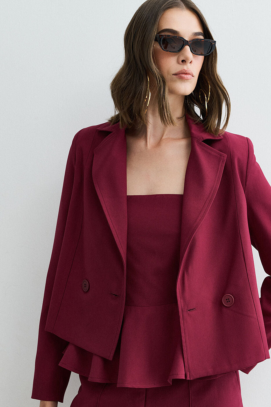 Blusa Peplum Tomara Que Caia