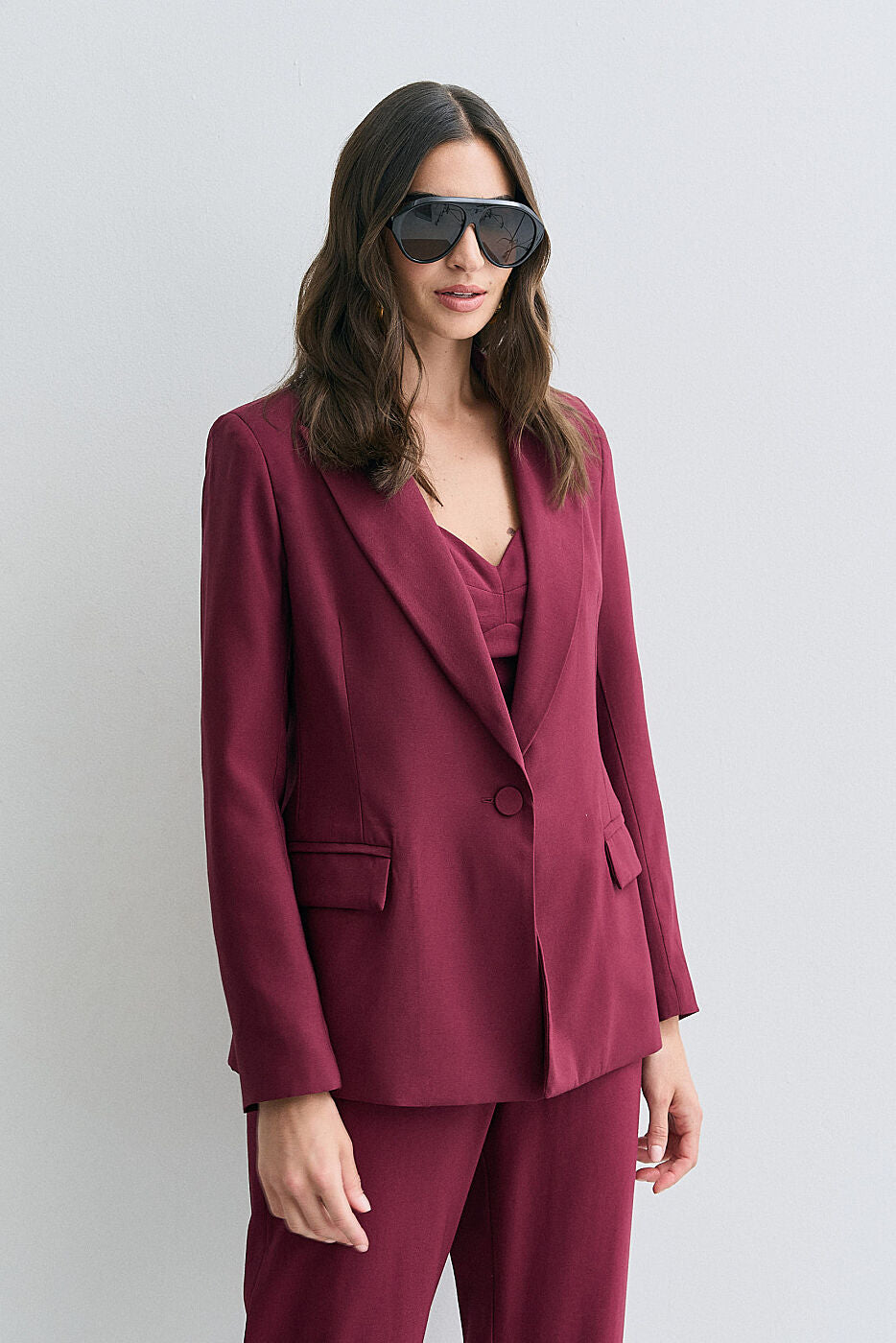 Blazer Bordô